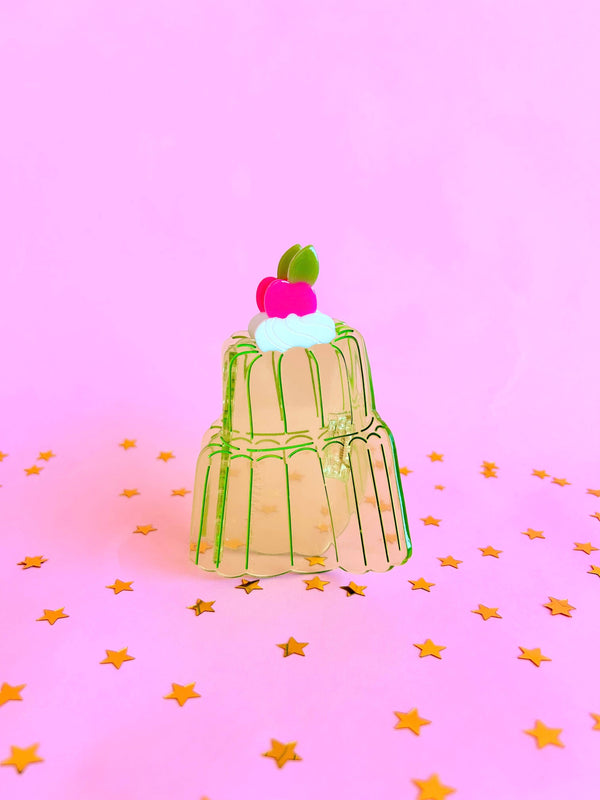 CHUNKS Hair Claw Clip - Jello