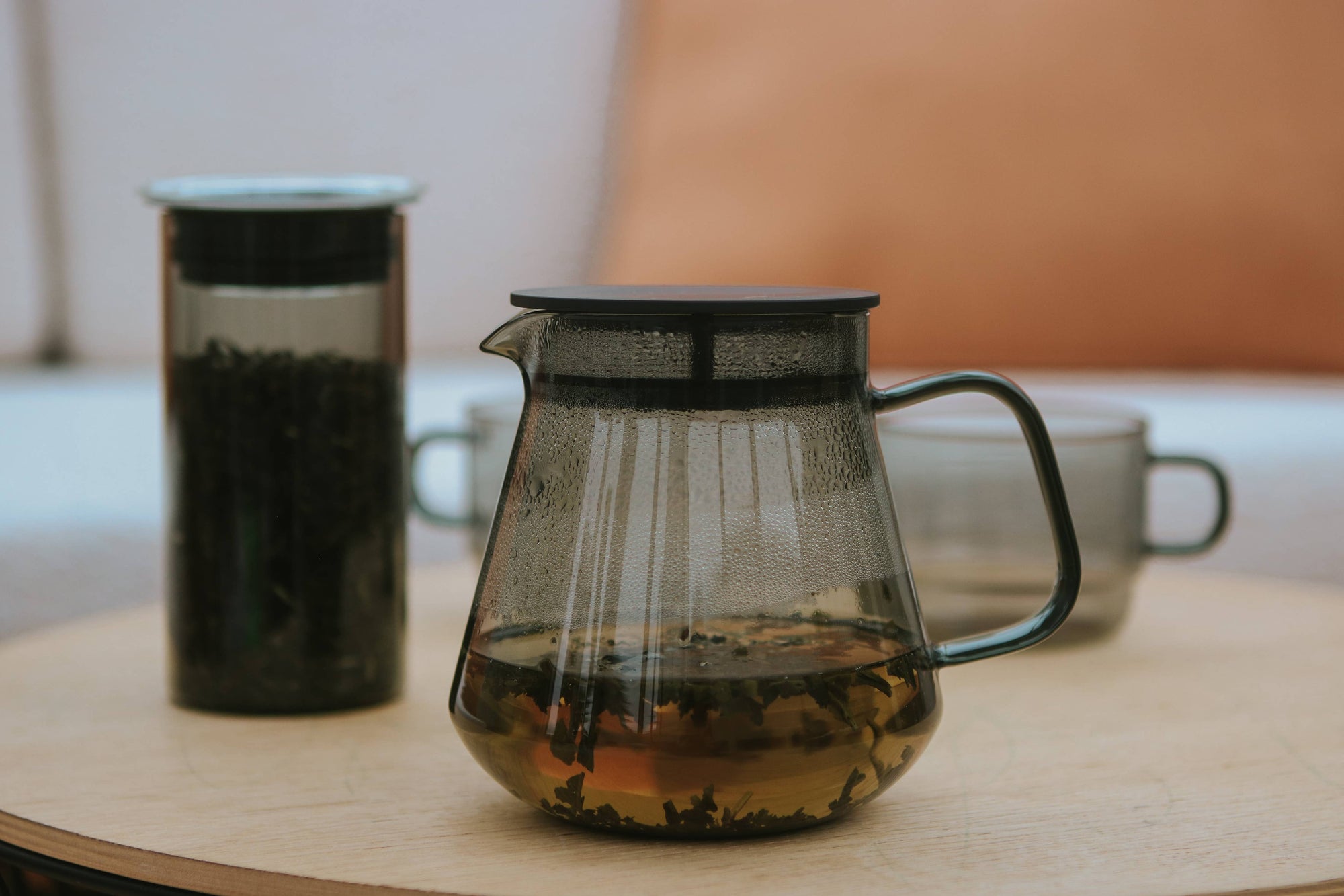 Hario - Colors Glass Coffee and Tea Server 600mL: Grey