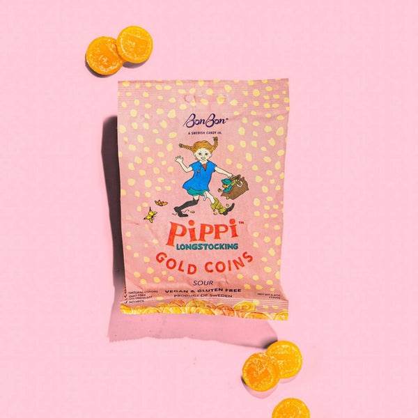 BonBon - Swedish Candy - Pippi Longstocking Gold Coins