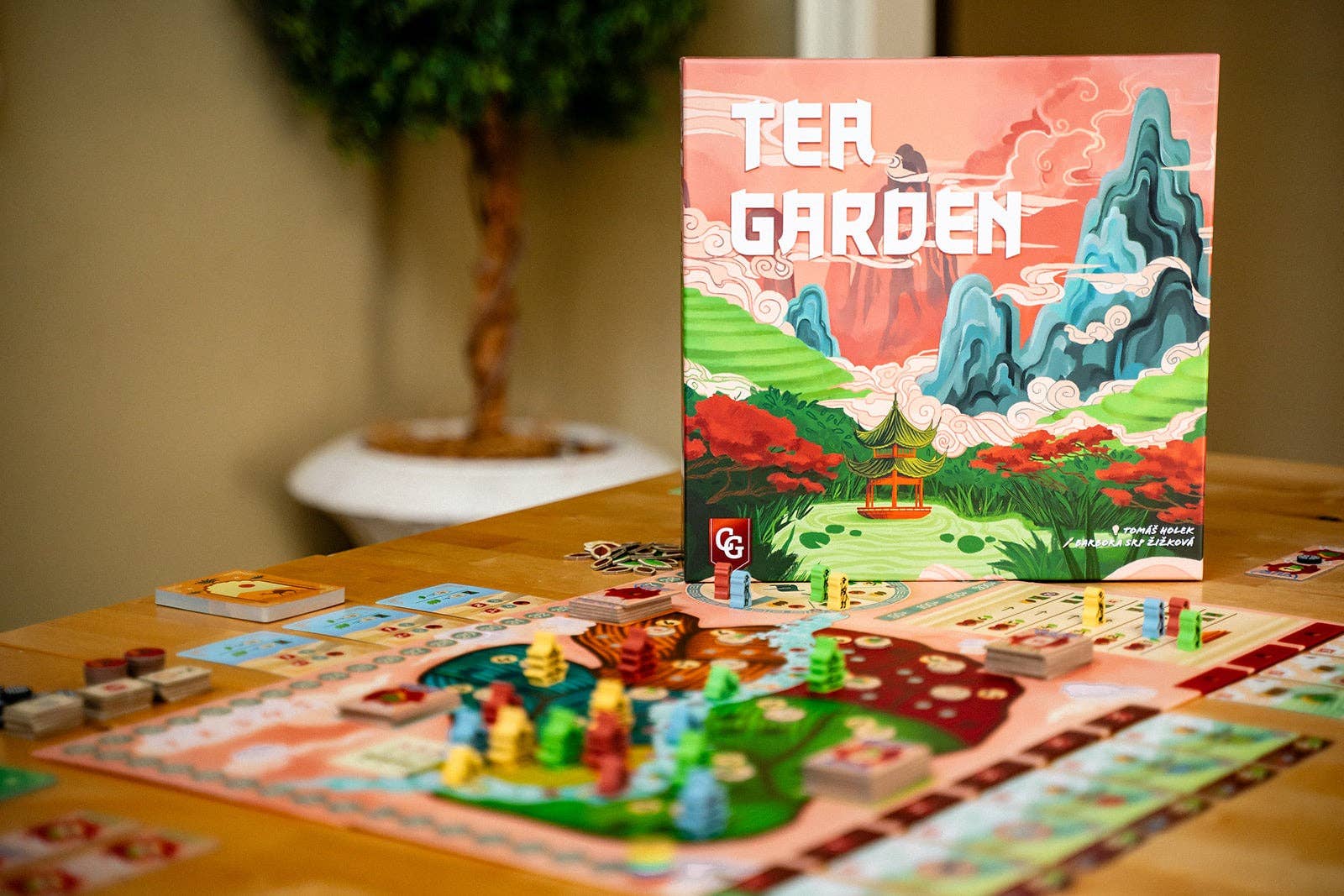 Capstone Games - Tea Garden: Base Game / 2, 3, 4 / 90 minutes