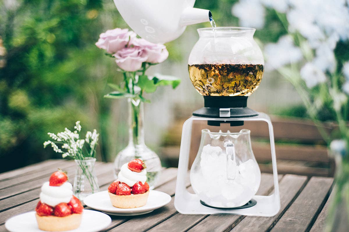 Hario - Largo Tea Dripper Stand Set - 800 mL