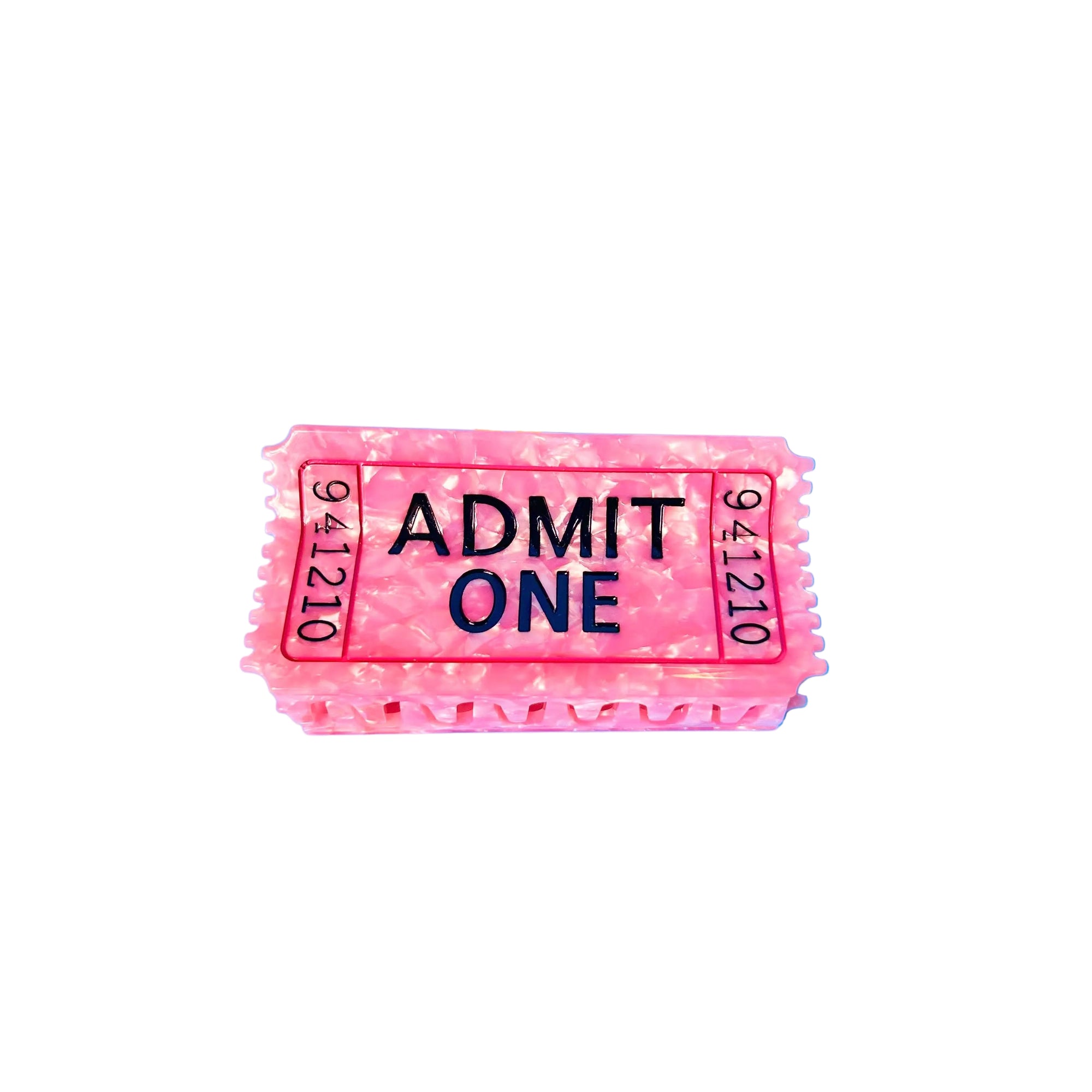 Ticket Claw Clip