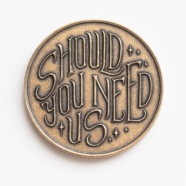 Labyrinth - Should You Need Us Bronze Friendship Token