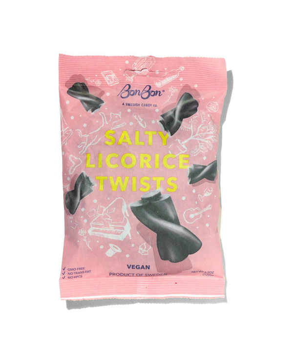 BonBon - Swedish Candy - Black Licorice Twist