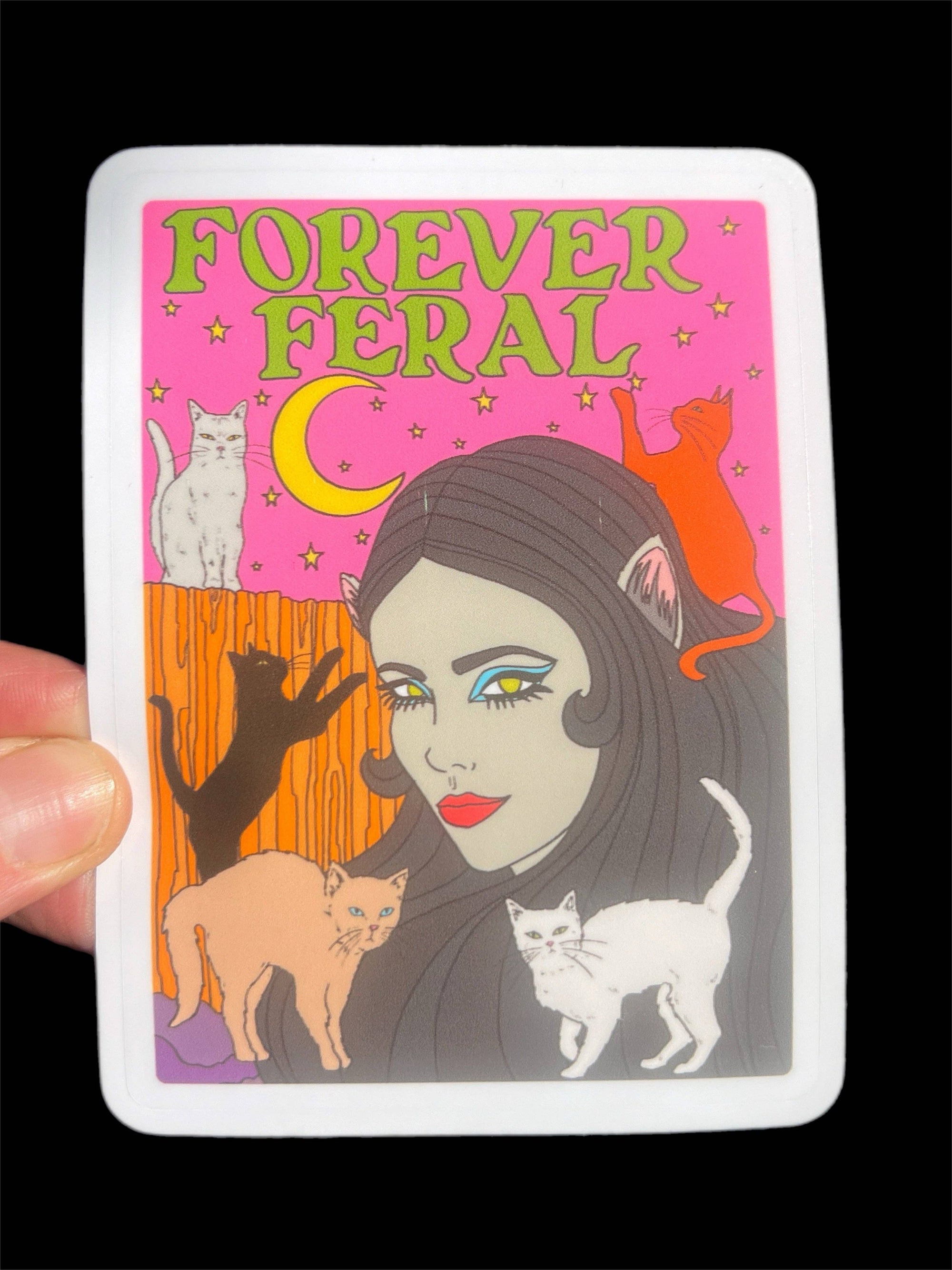 Forever Feral - Sticker