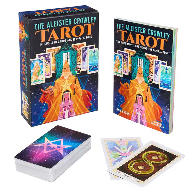Aleister Crowley Tarot Book & Card Deck by Tania Ahsan