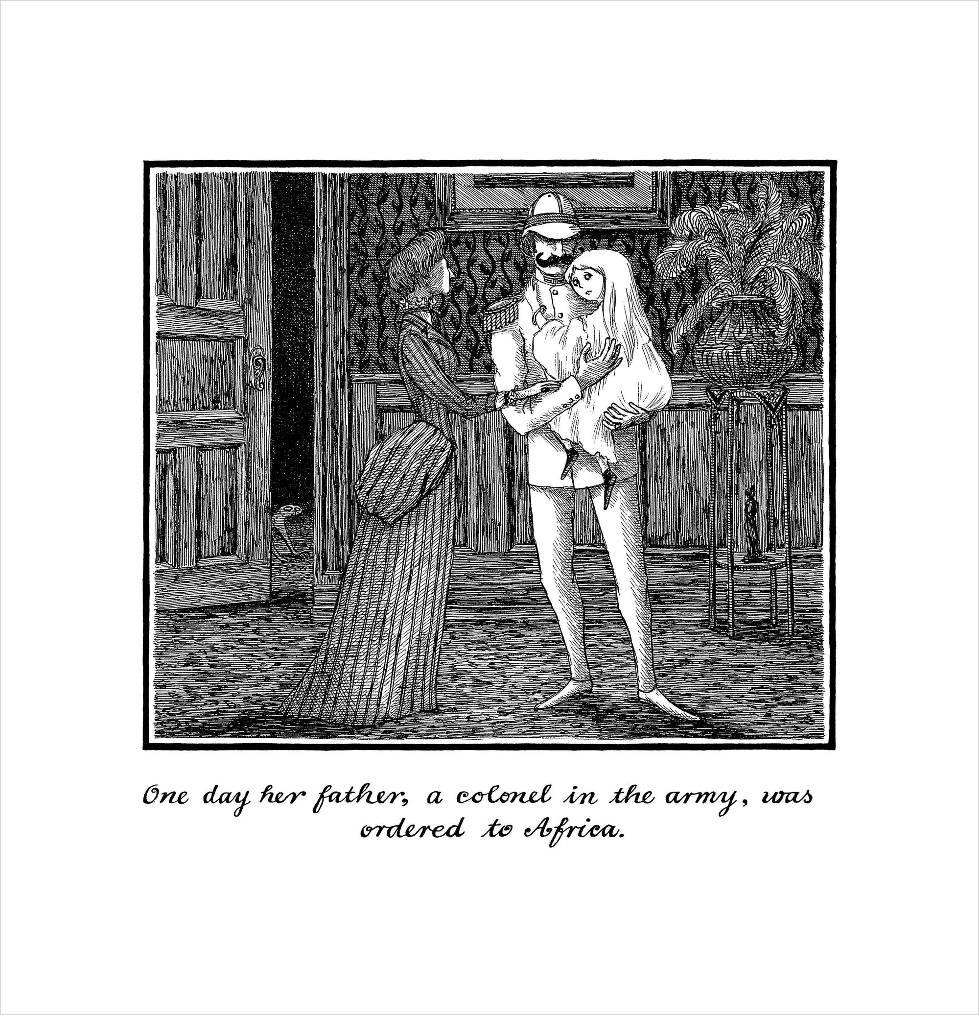 Pomegranate - The Hapless Child Zine - Edward Gorey