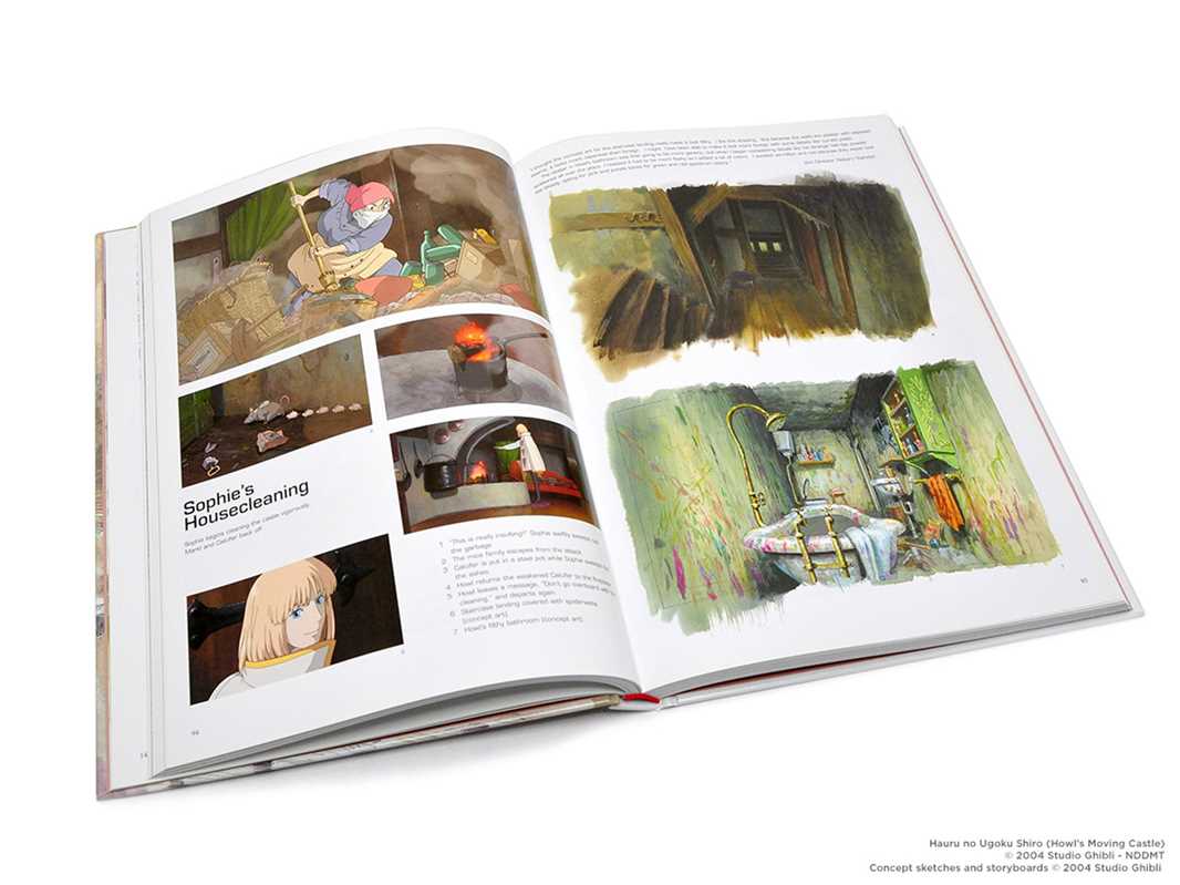 Simon & Schuster - Art of Howl's Moving Castle by Hayao Miyazaki