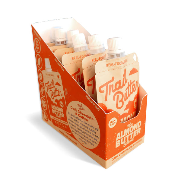 Trail Butter - Almond Butter - Dark Chocolate & Coffee - 4.5 oz