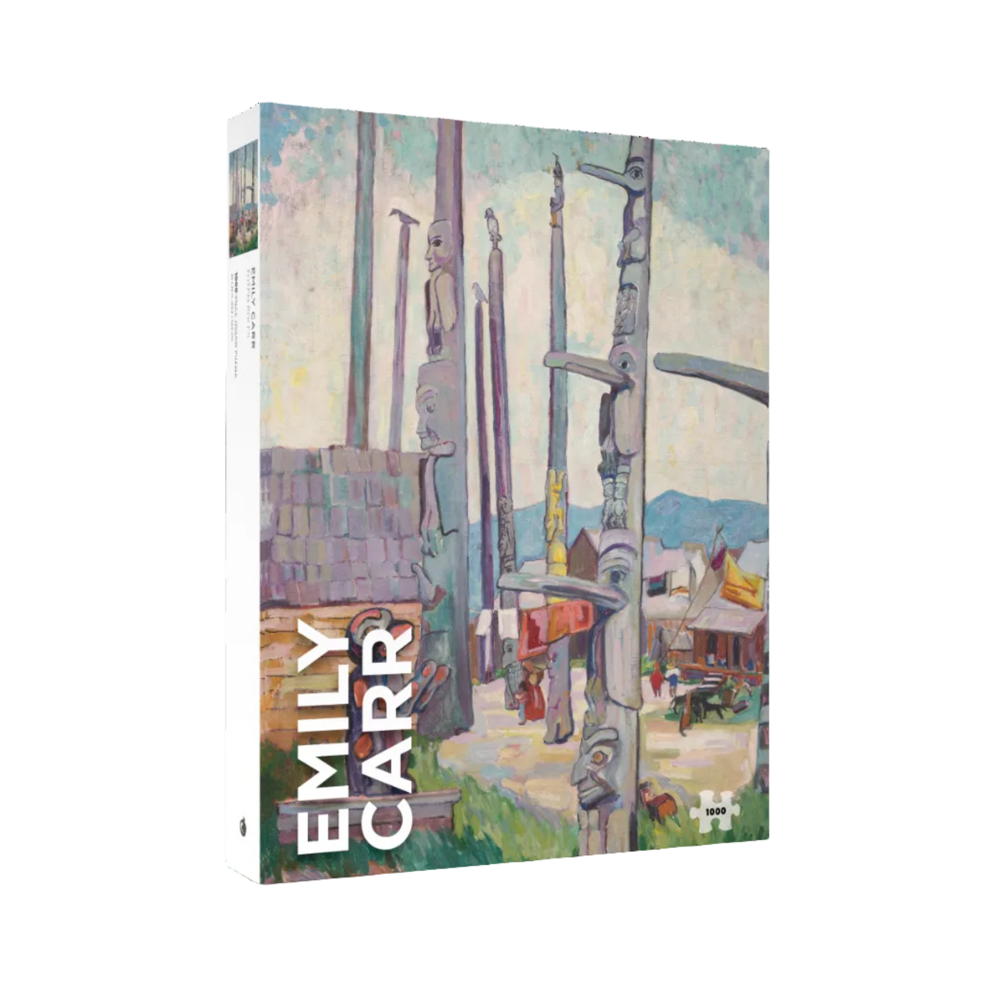 Emily Carr: Totem Poles Jigsaw Puzzle - 1000-Piece