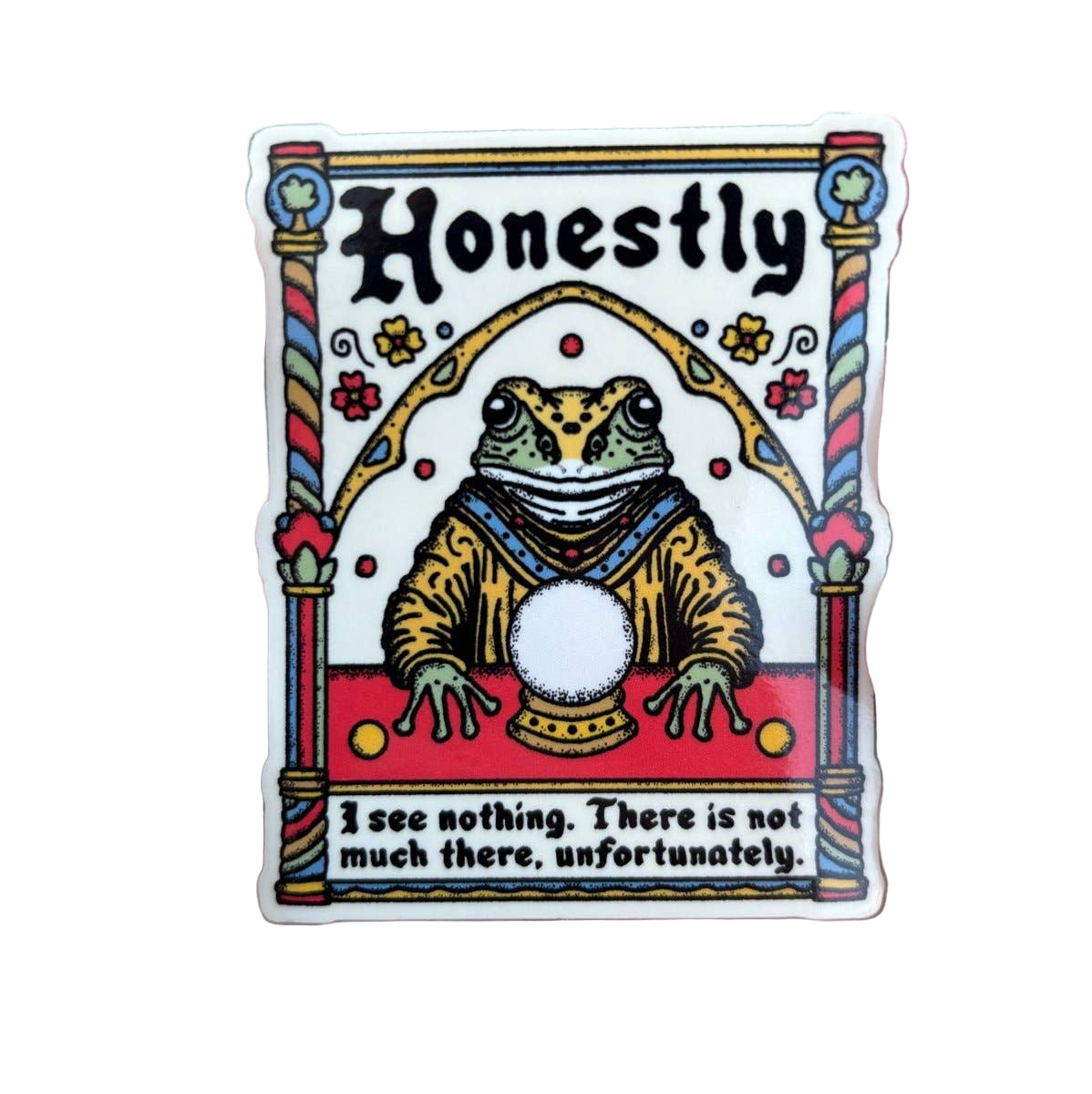 I see nothing sticker