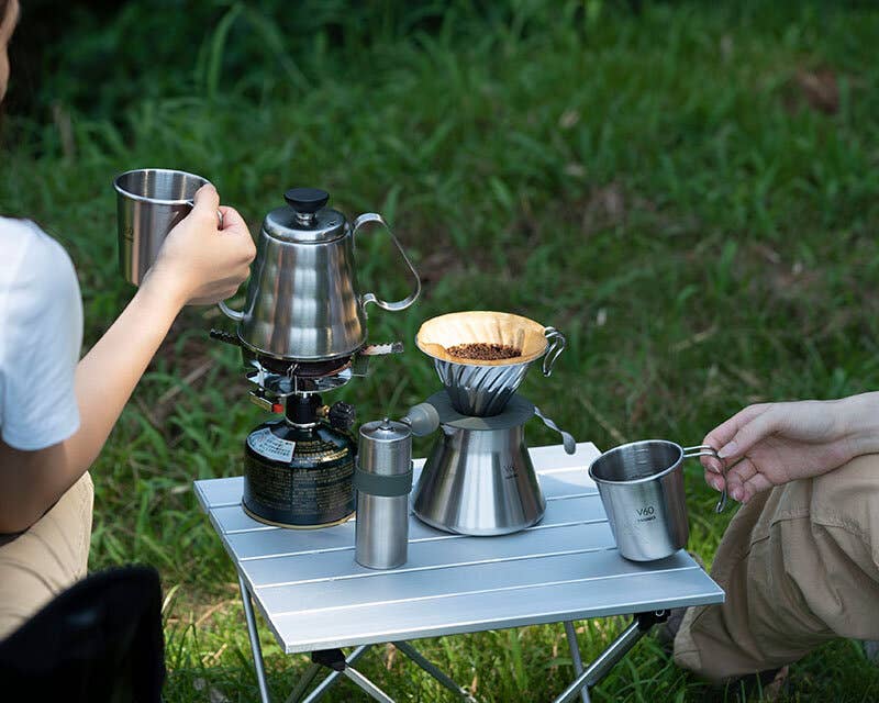 Hario - Outdoor V60 "Buono" Metal Drip Kettle