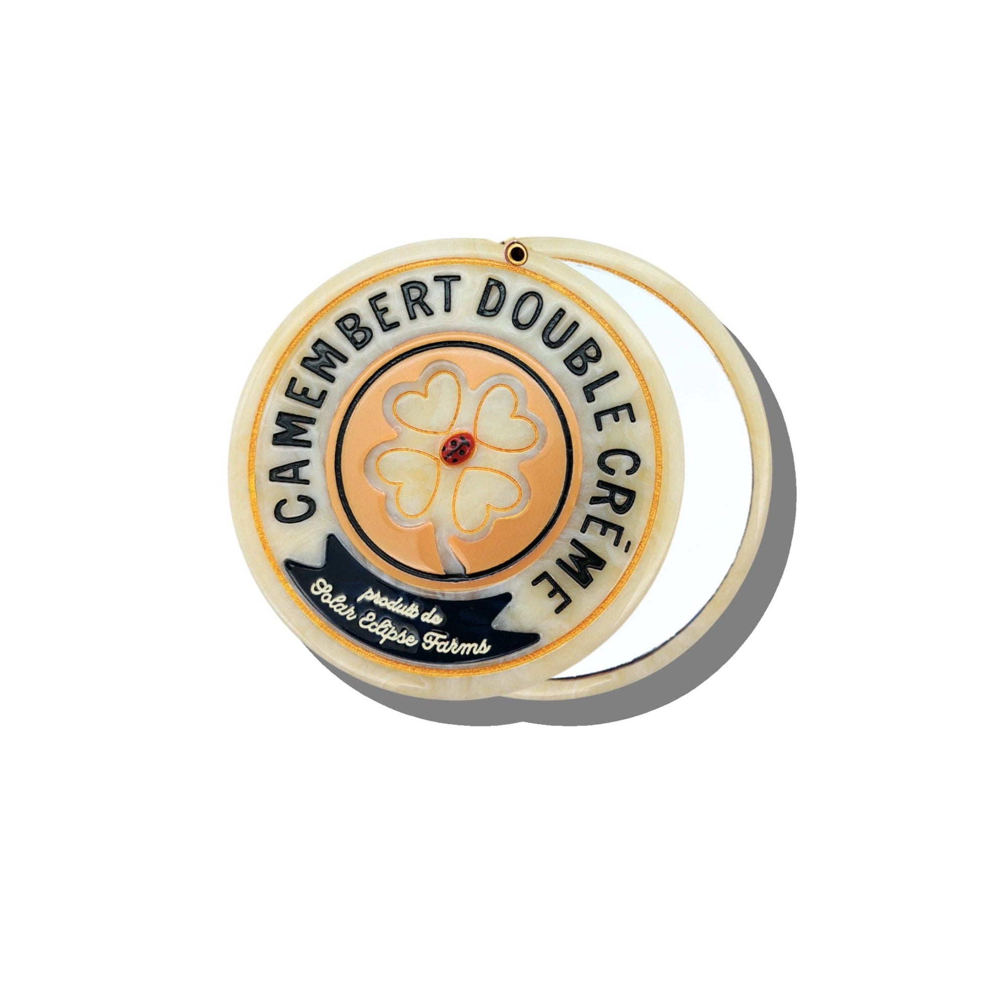 Solar Eclipse - Compact Mirror - Camembert