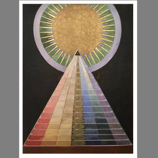 Hilma af Klint - Altarpiece, No. 1 -Sticker