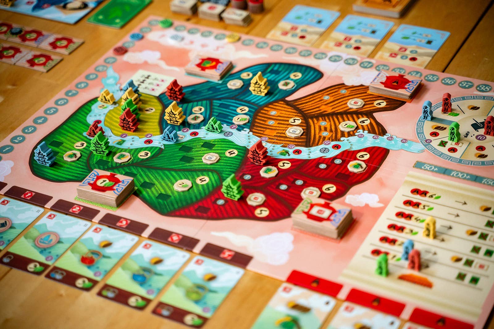 Capstone Games - Tea Garden: Base Game / 2, 3, 4 / 90 minutes