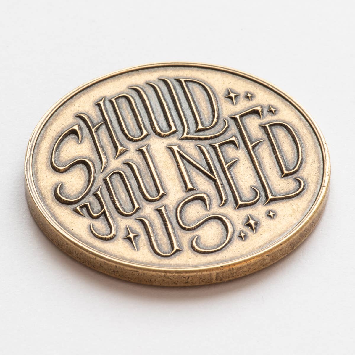 Labyrinth - Should You Need Us Bronze Friendship Token