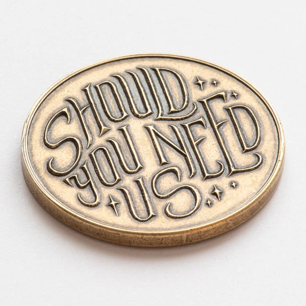 Labyrinth - Should You Need Us Bronze Friendship Token