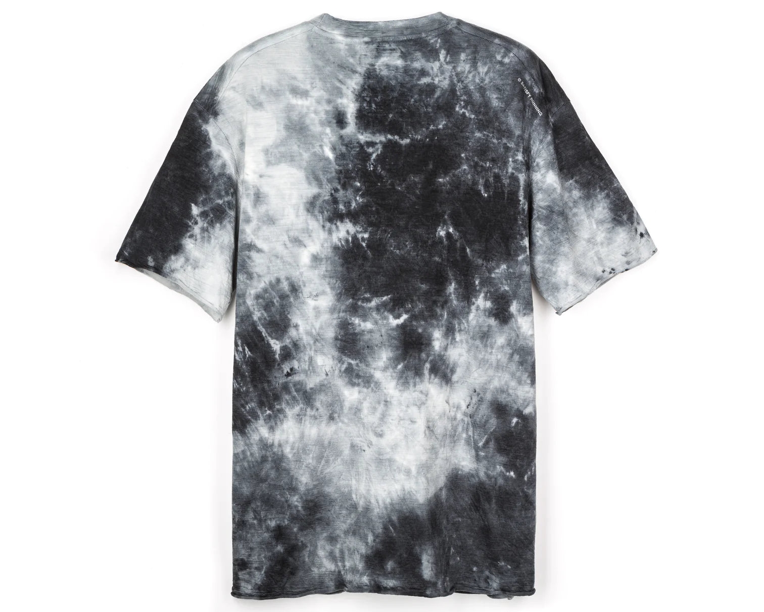 SATISFY - CloudMerino T-Shirt - Batik Black - Space Camp