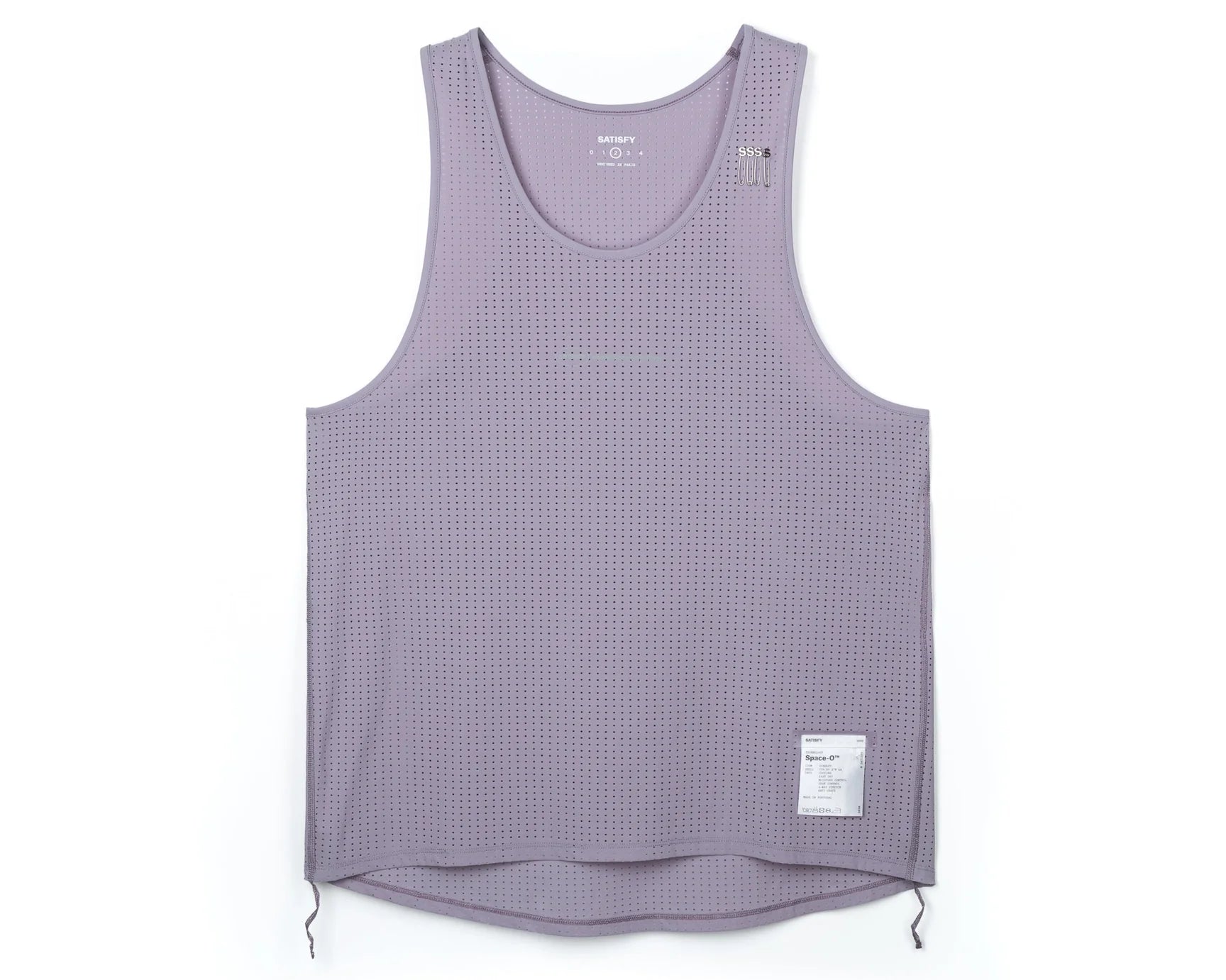 SATISFY - Space-O Singlet - Lavender Gray - Space Camp