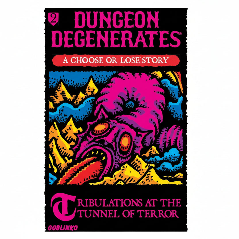 GOBLINKO - Choose or Lose Book 2: Tribulations at the Tunnel of Terror at Space Camp in Portland, Oregon