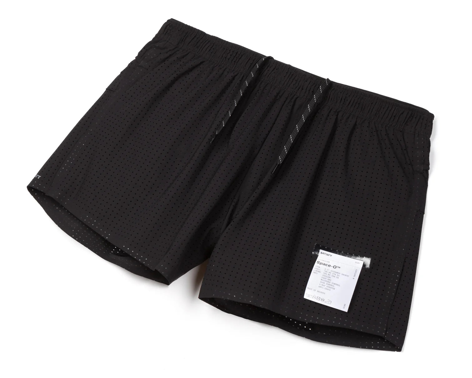 SATISFY - Space-O 2.5 Distance Shorts - Black