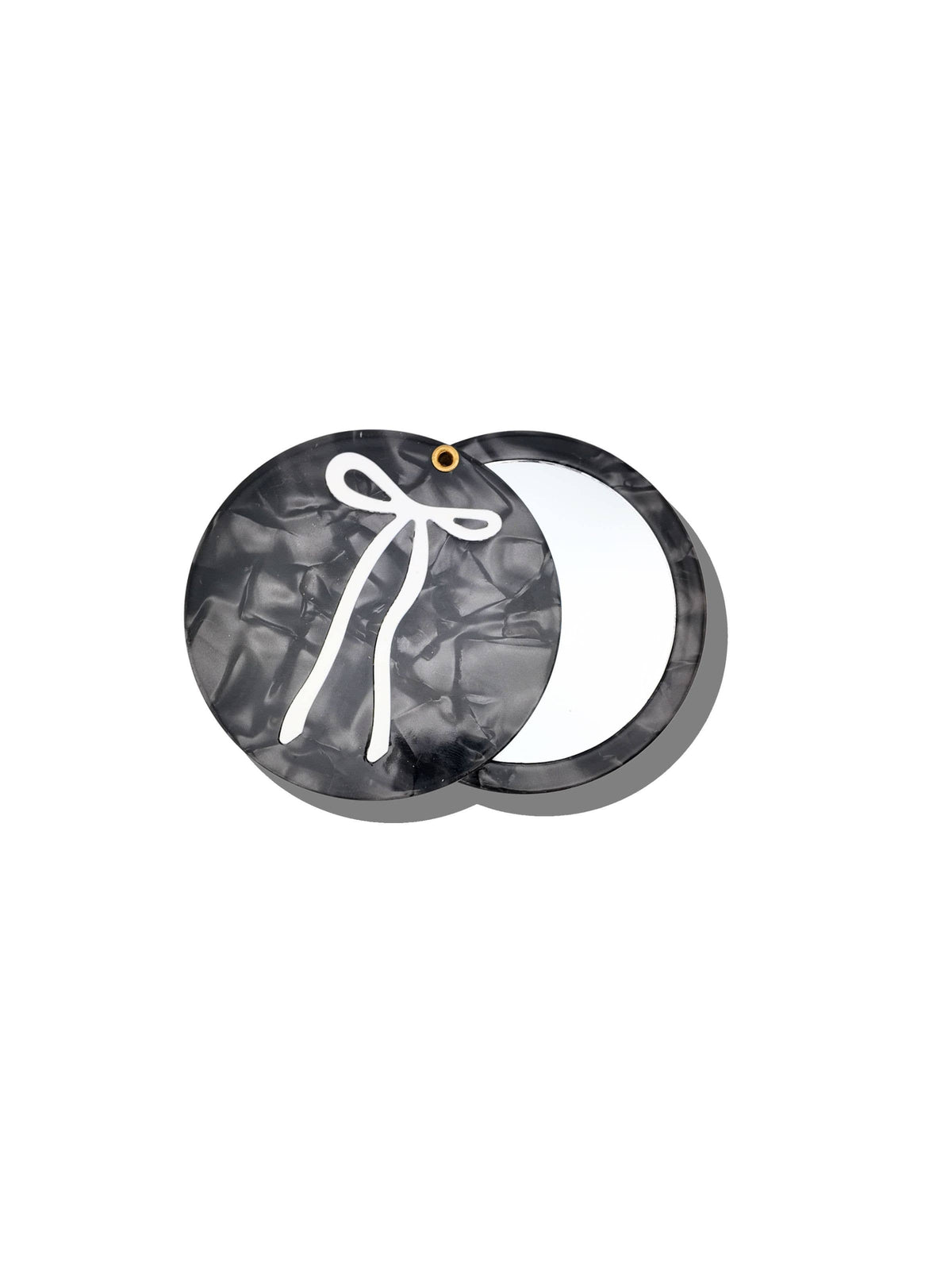 Solar Eclipse - Compact Mirror - French Bow