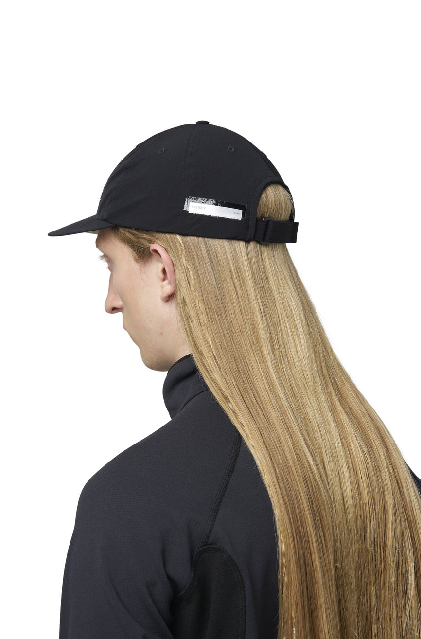 SATISFY - PeaceShell™ Running Cap - Black