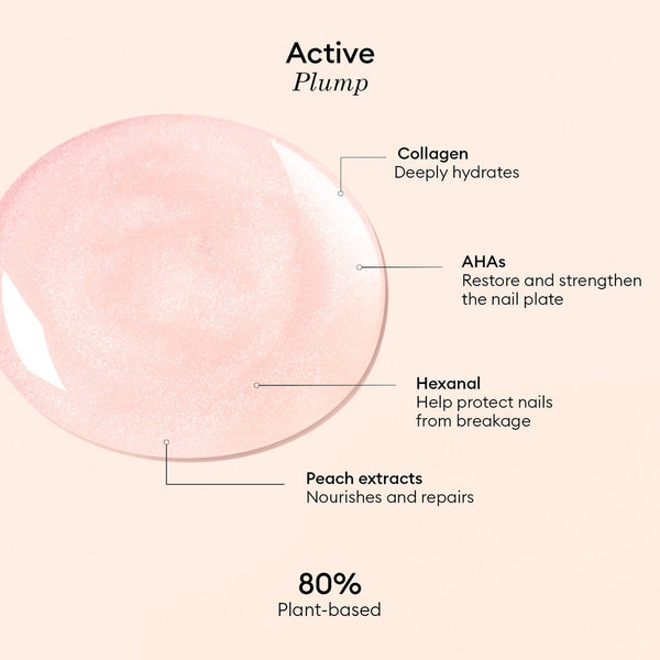 Manucurist - Active Plump Nail Polish - Pink Glazed at The Marie-Marie in Portland, Oregon