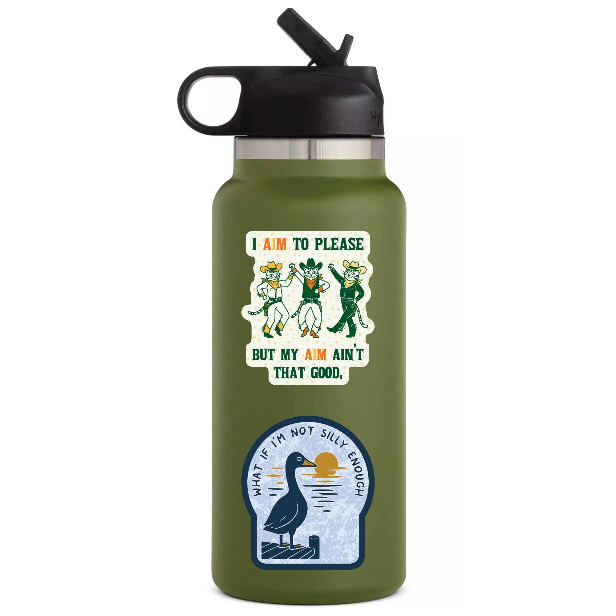What If I Am Not Silly Enough - Silly Goose Sticker