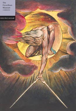 The Ancient of Days by William Blake - 1000 Piece Jigsaw Puzzle