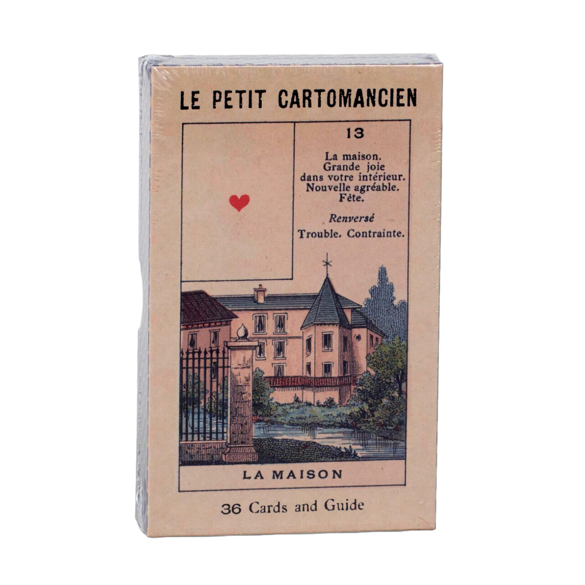 1875 Le Petit Cartomancien - Petit Lenormand Deck & Guide