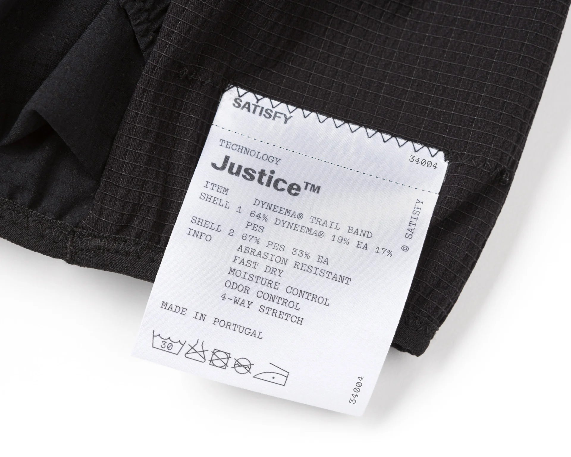 SATISFY - Justice Dyneema Trail Band - BLACK