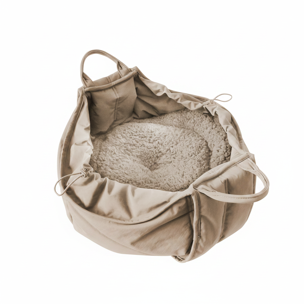 Lambwolf Collective - Olla Petite Pet  Carrier - Camel