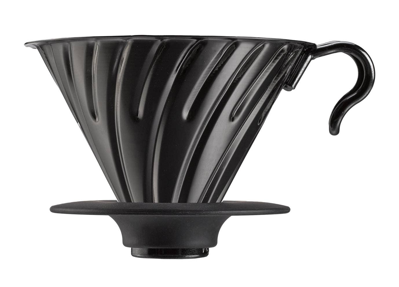 Hario- V60 Metal Coffee Dripper 02 - Silver