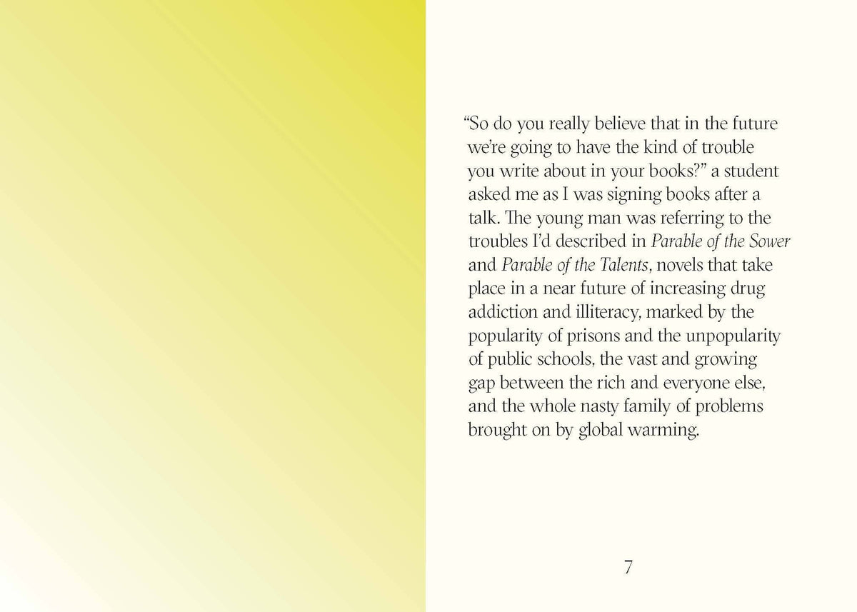 A Few Rules for Predicting the Future by Octavia E. Butler