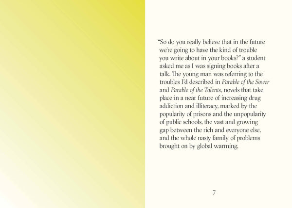 A Few Rules for Predicting the Future by Octavia E. Butler