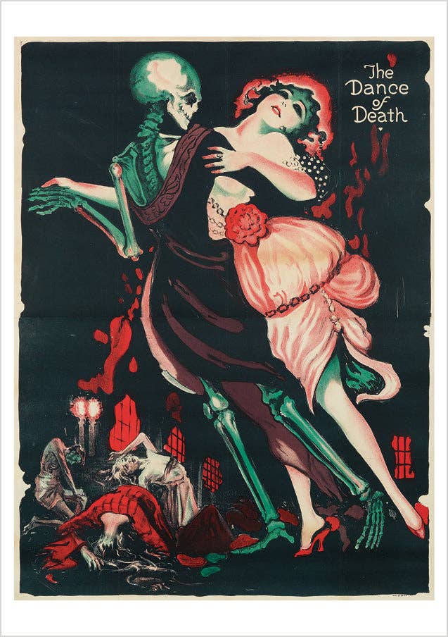 The Dance of Death - Postcard