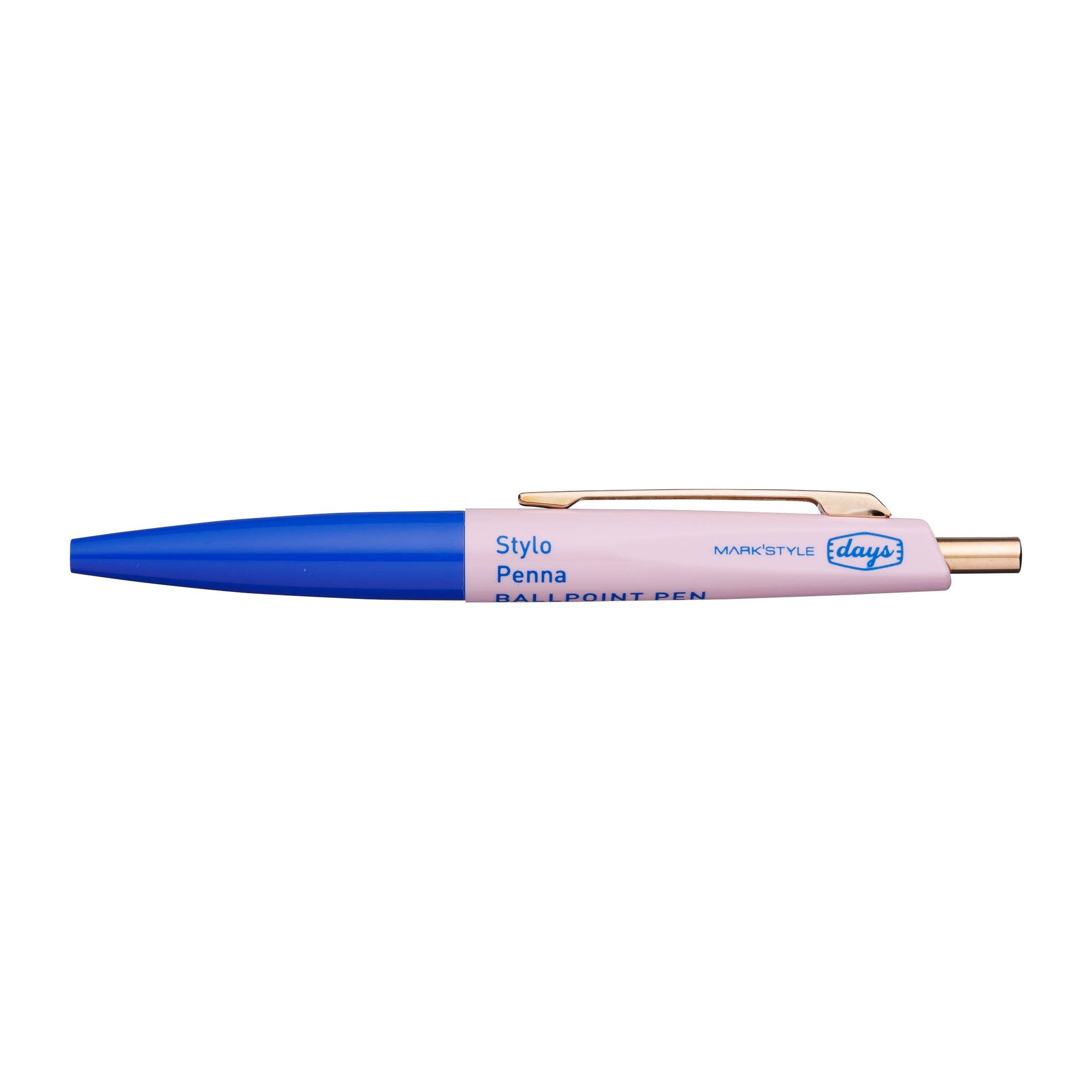MARK'STYLE - Mini Ball Ink Pen - Beige-Mint
