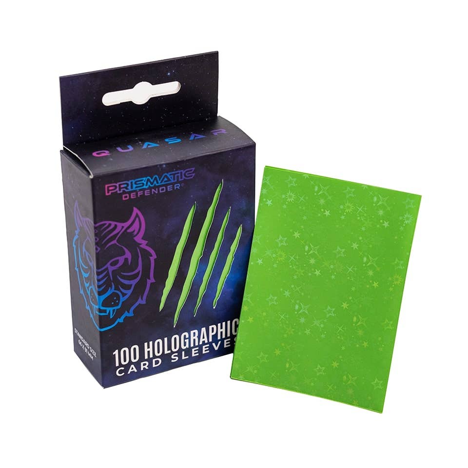 Prismatic Defender® - Holographic Card Sleeves - 3 Foil Designs - White / Oracle