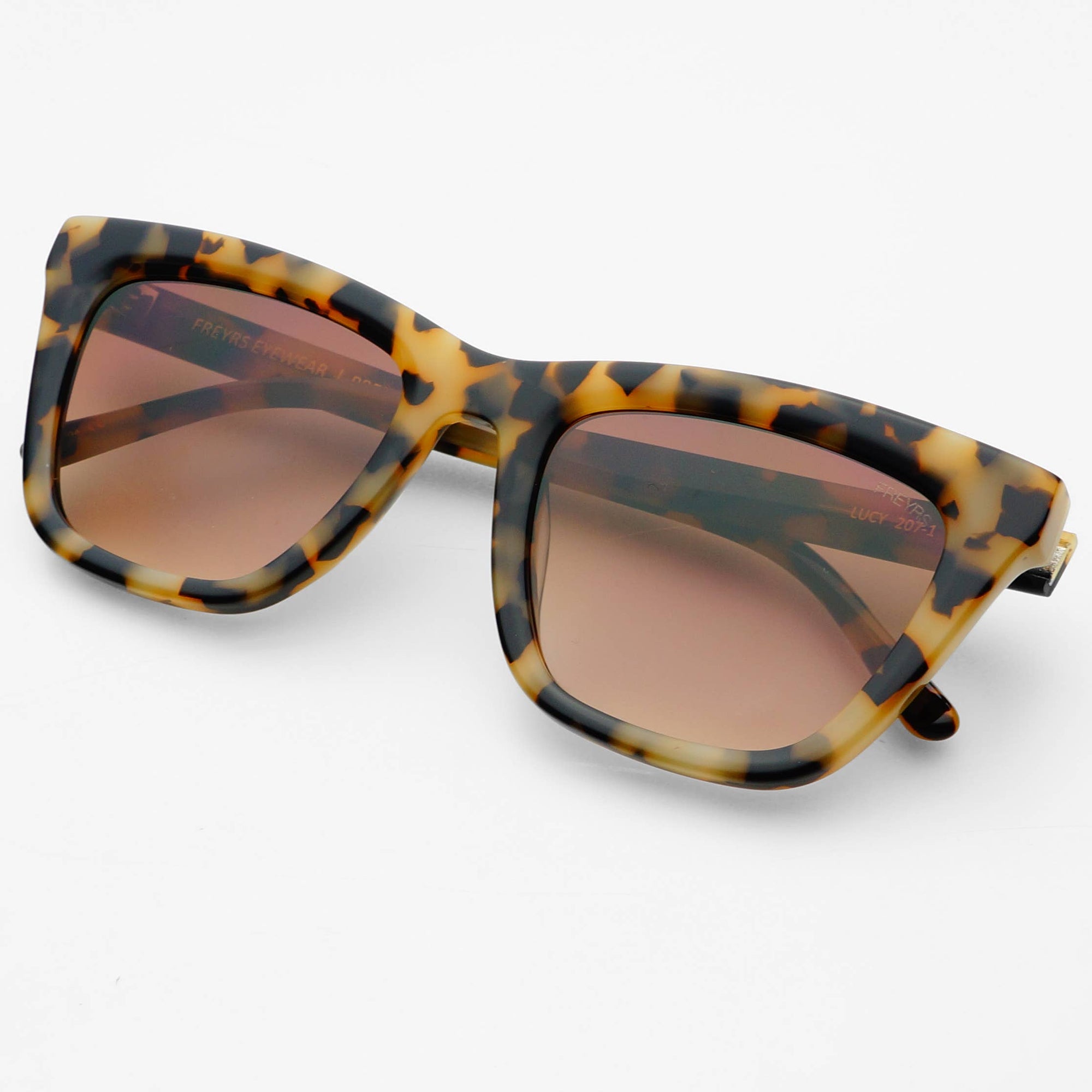 FREYRS Eyewear - Lucy Sunglasses - Milky Tortoise