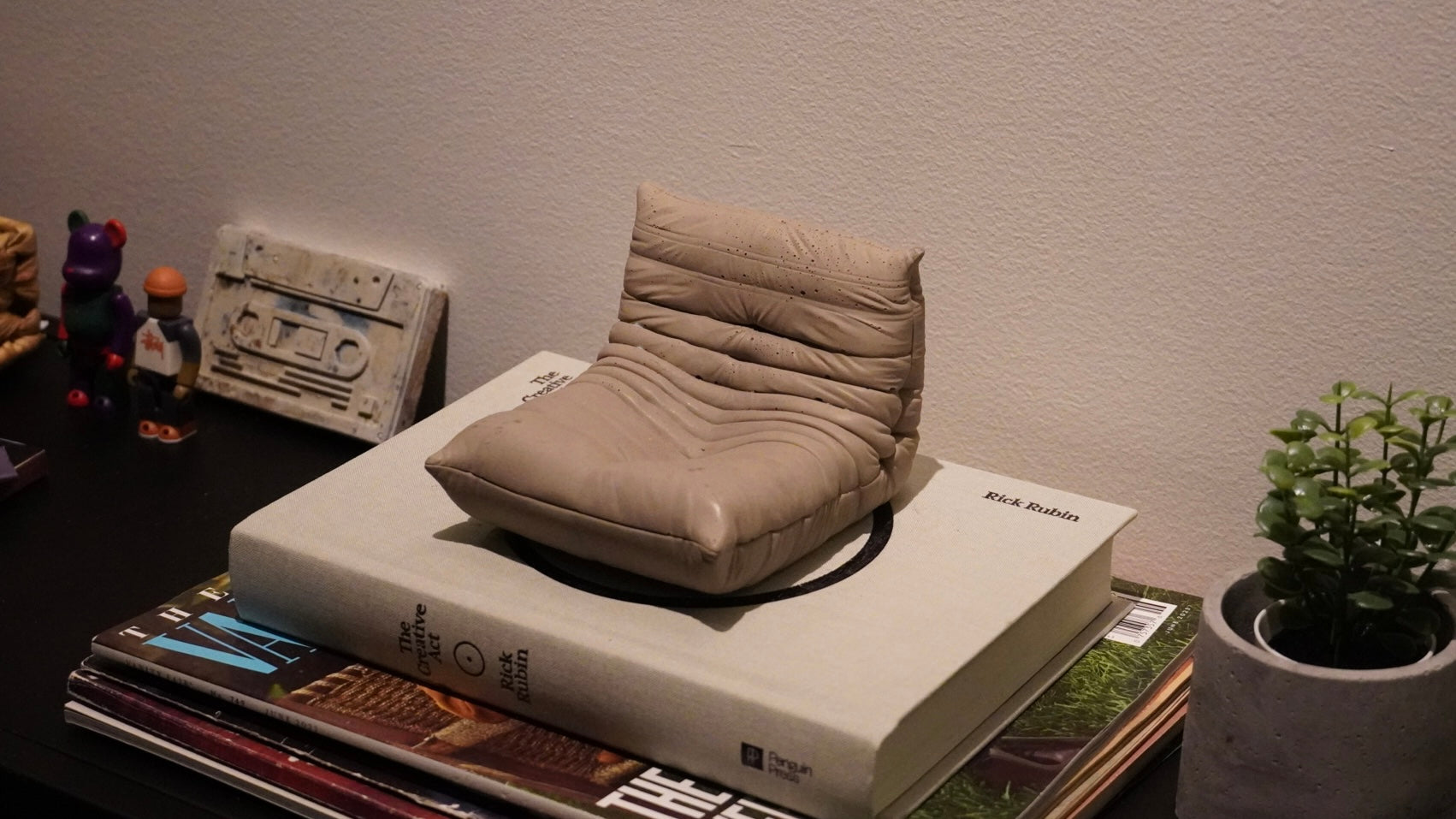 Togo Set - Concrete Incense Burner