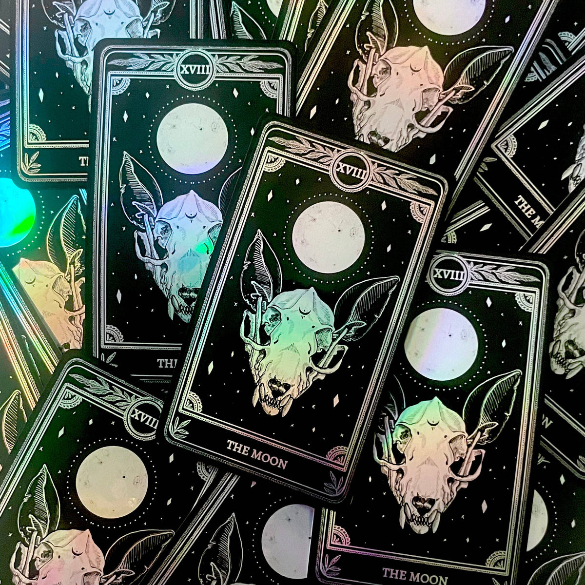 Marigold Tarot Celestial Sticker Pack - Holographic