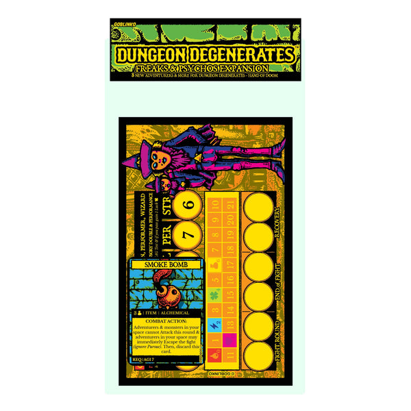 Goblinko Dungeon Degenerates - Freaks & Psychos Expansion at Space Camp in Portland, Oregon