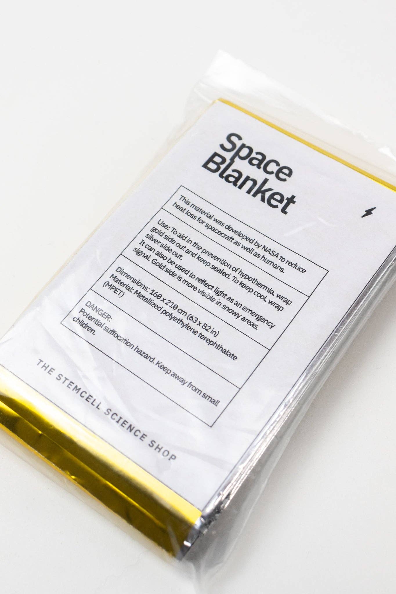 Space Blanket: Gold/Silver