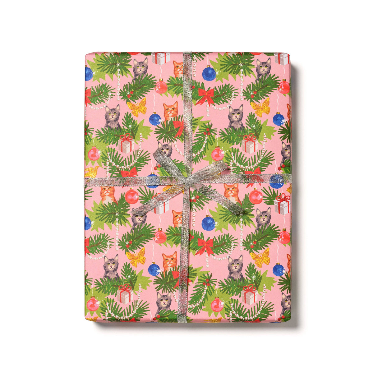 Gift Wrap Roll - Meowy Christmas