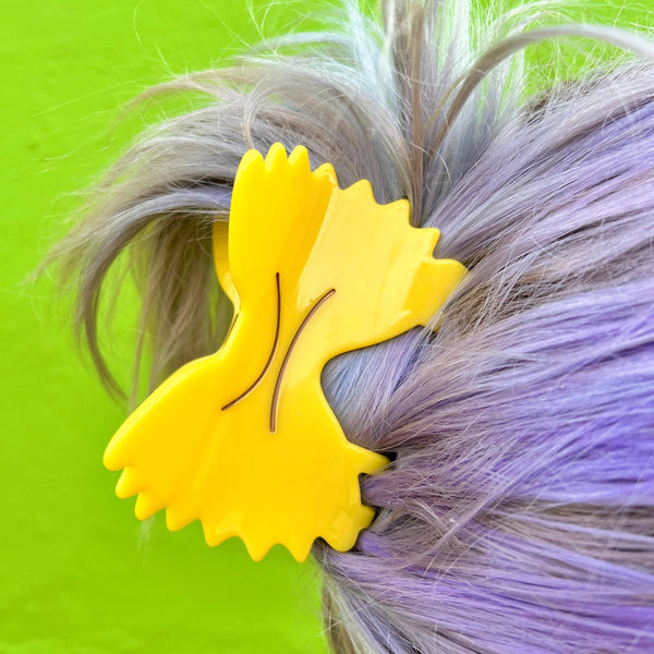 Farfalle Pasta Claw Hair Clip