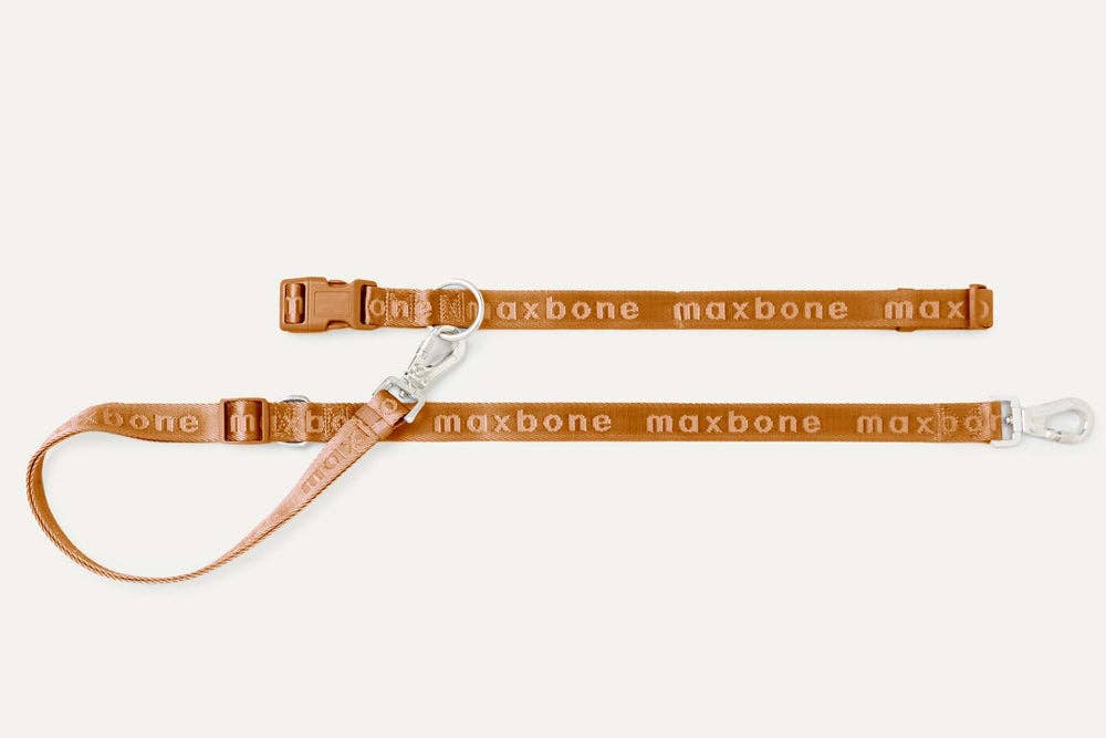 maxbone - Go! With Ease Leash Bundle - Camel