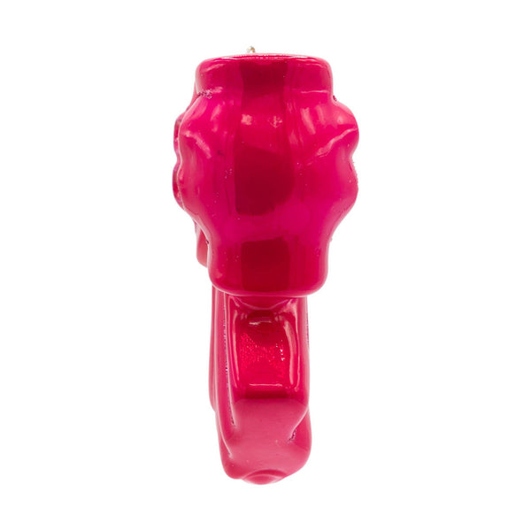 Pink Bow - Glass Ornament