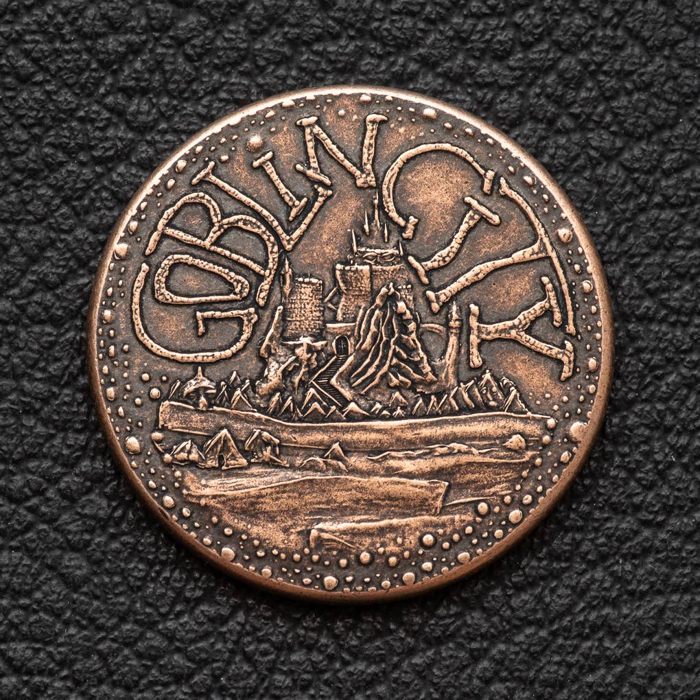Labyrinth - Goblin King and Goblin City Copper Coin
