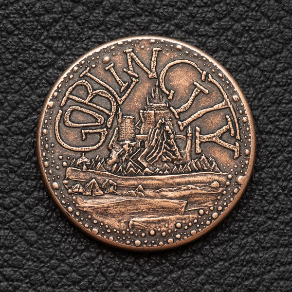 Labyrinth - Goblin King and Goblin City Copper Coin